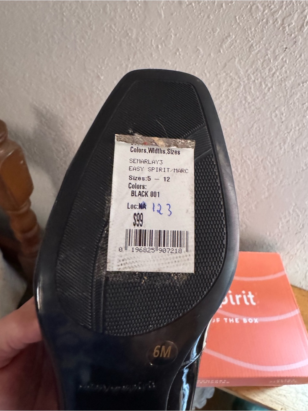 Easy Spirit MARKALA 3 Black Mary Janes Size 6M - Picture 7 of 7